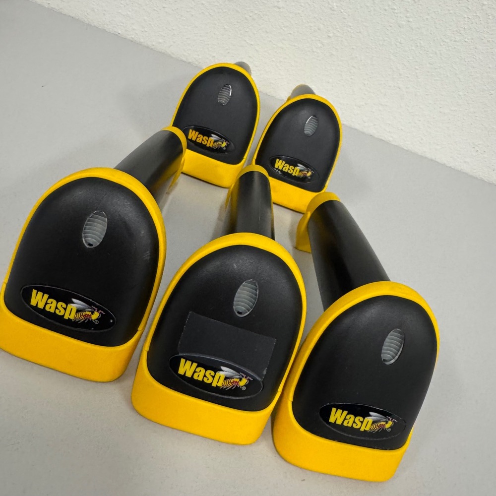 Wasp WWS550SBR Barcode Scanner WWS550‎ WWS550BT Class 1 Laser Product